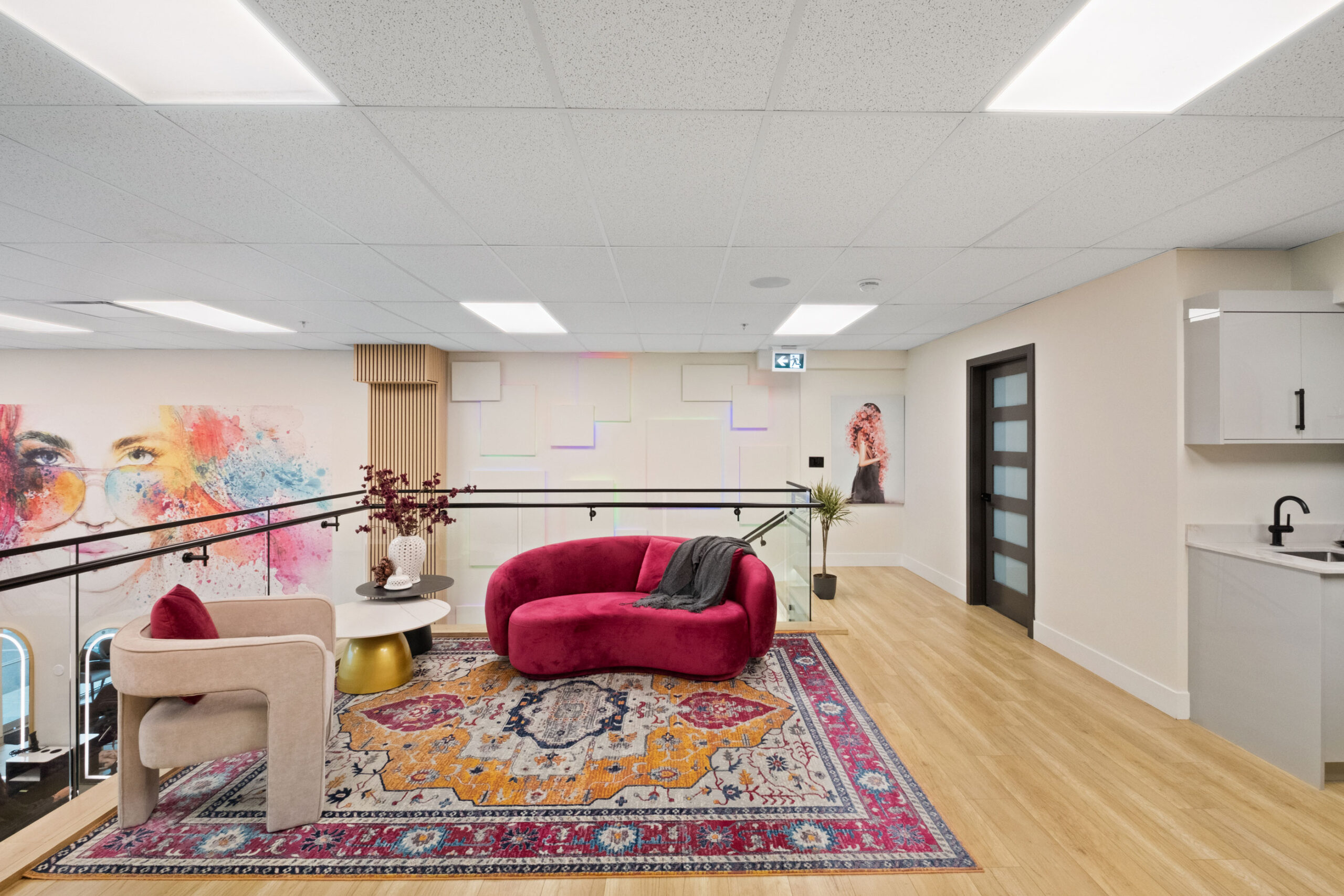 Hair Day Studio Lounge Space